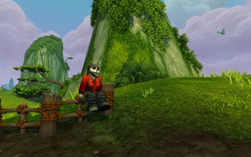 Female Pandaren in-game appearance