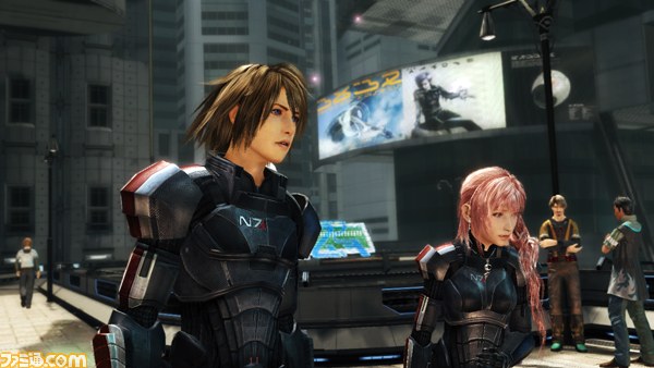 Mass Effect costumes coming to FFXIII-2