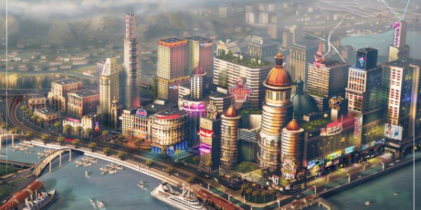 Concept art for the new SimCity