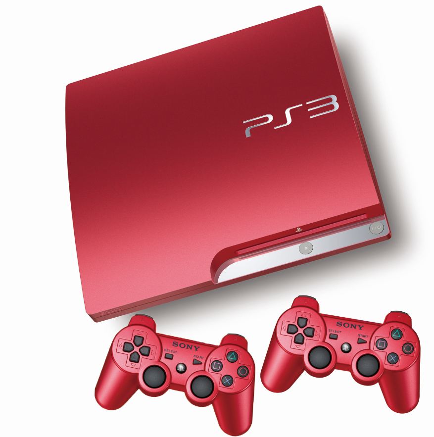 Australia gets limited edition Scarlet Red PS3