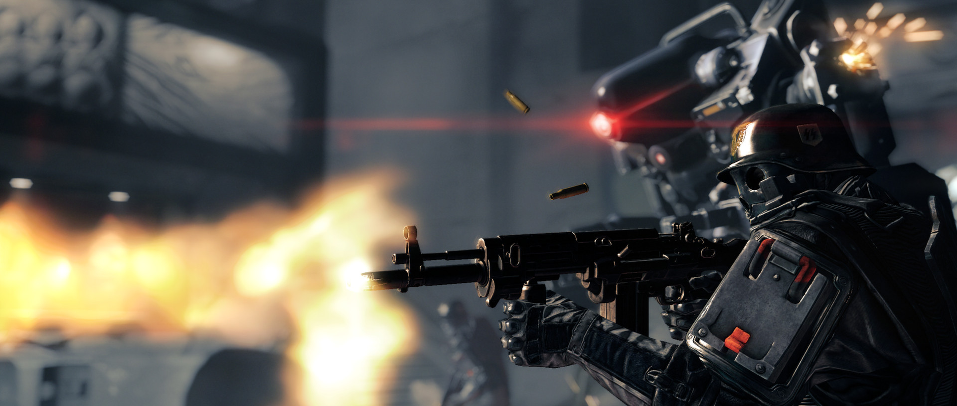 Wolfenstein: The New Order review: machine gun