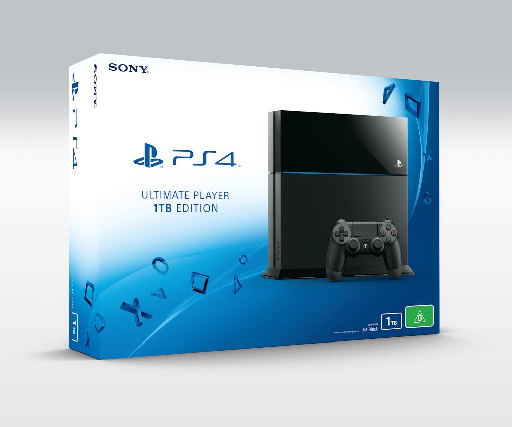 1TB PlayStation 4 Australian Release Date Announced