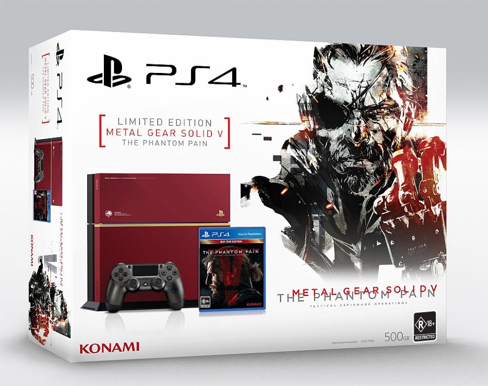 Limited edition Metal Gear Solid V PS4 headed to Australia