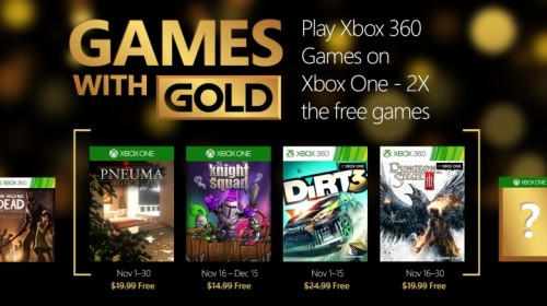 Games with Gold November 2015