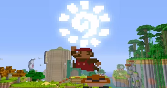 Mario Comes to Minecraft in Minecraft: Wii U Edition
