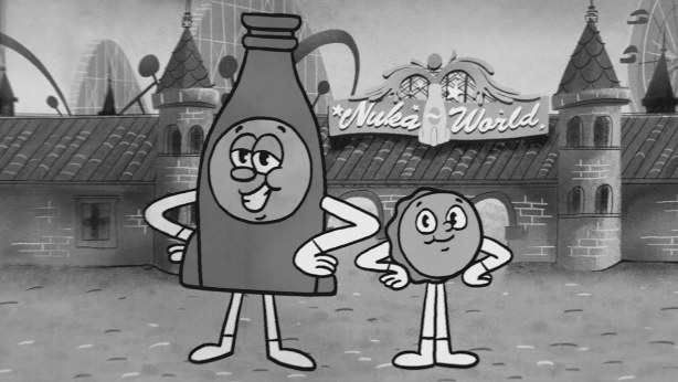 Fallout 4 Nuka-World Bottle and Cappy