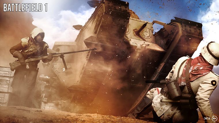 New Battlefield 1 Video Showcases the Vehicles Available