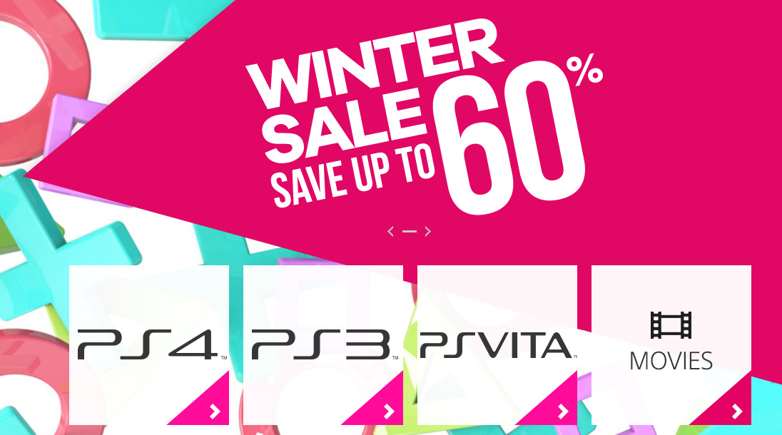 Playstation Store Winter Sale deals