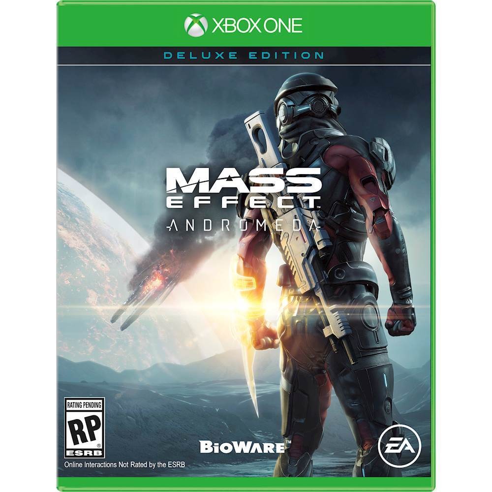 Mass Effect Andromeda Box Art Xbox