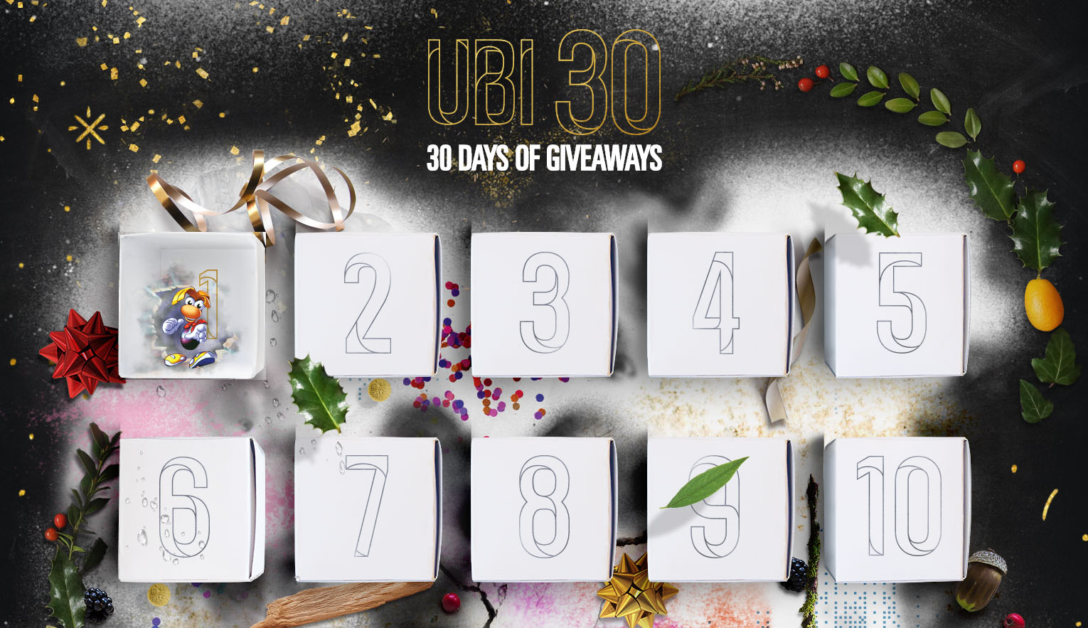 Full List of UBI 30 Days of Giveaways Revealed