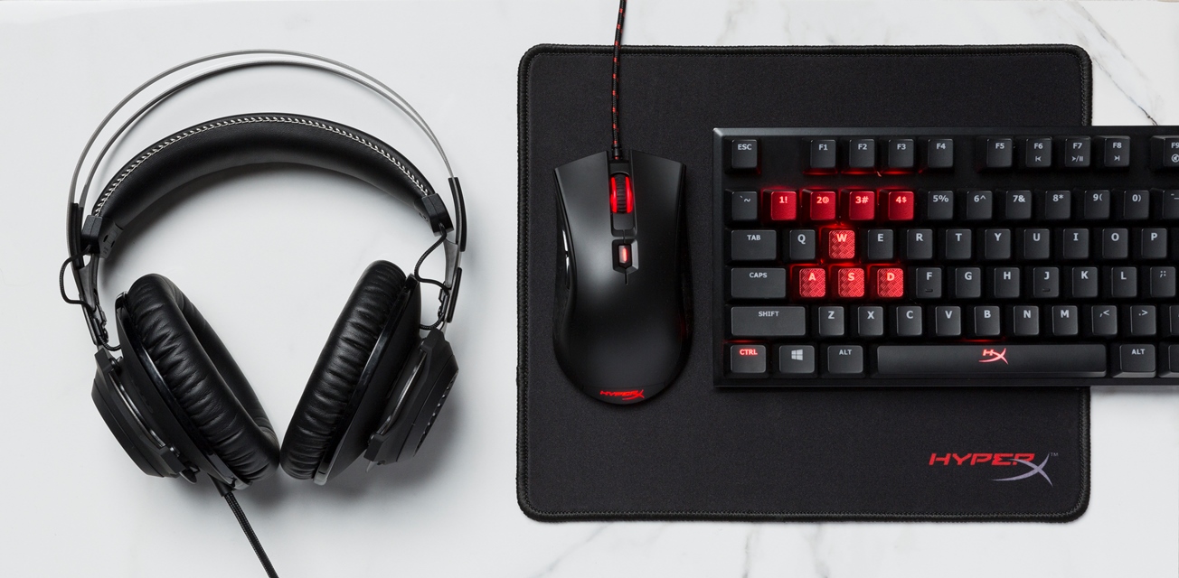HyperX Completes PC Gaming Peripheral Line Up