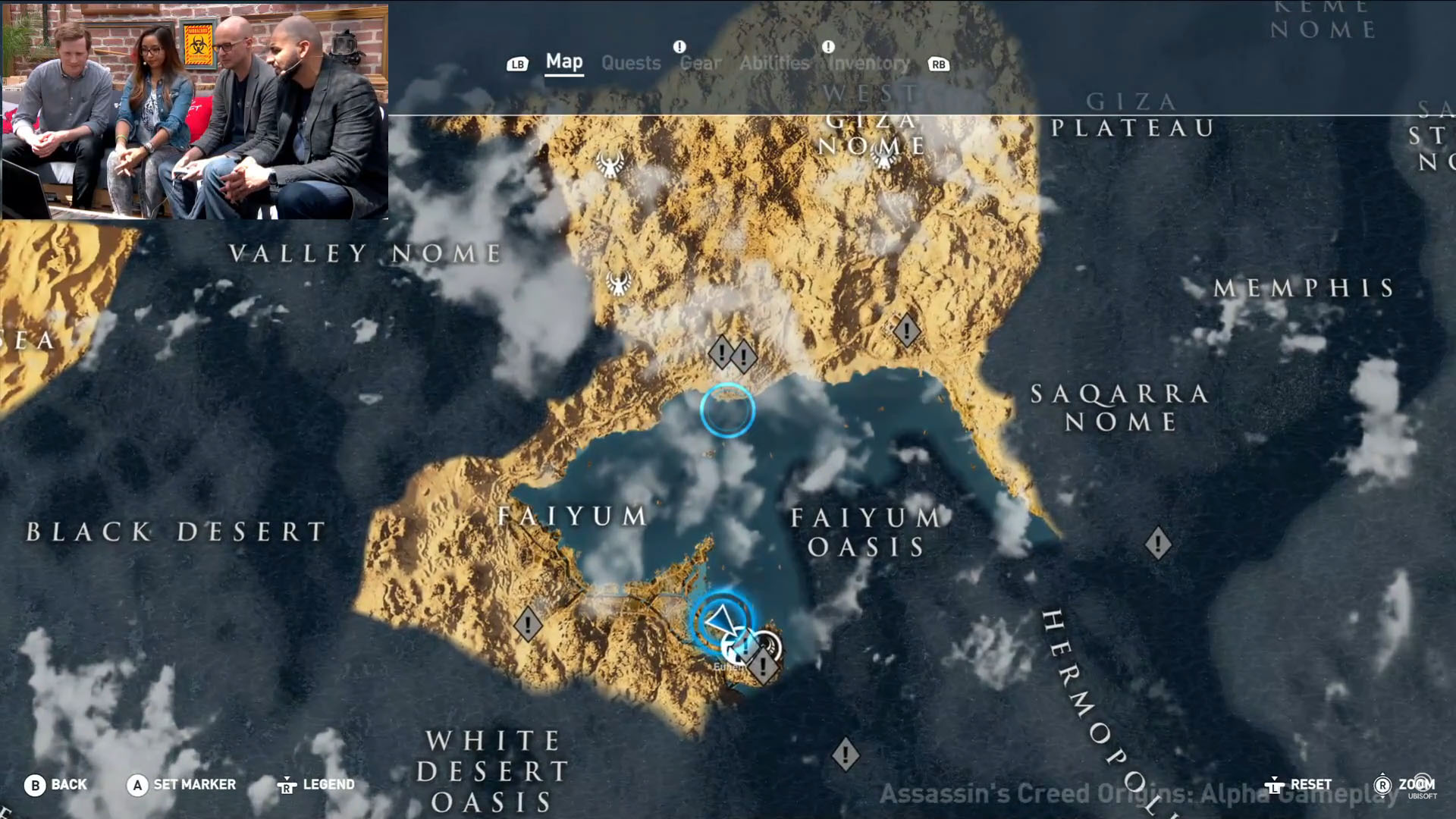 Assassins Creed Origins Map Demo 