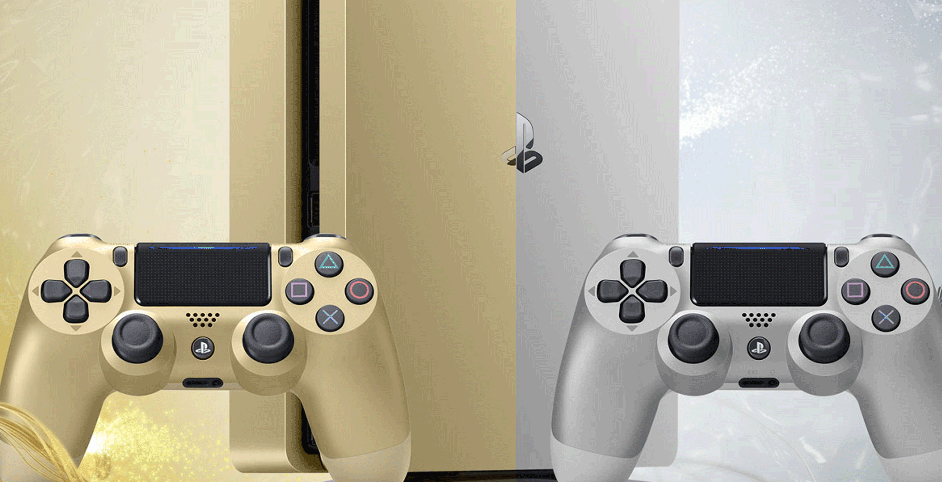 PS4 Gold and Silver 2