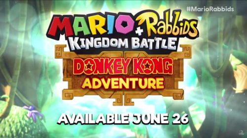 Thumbnail for post E3 2018: It’s DK Vs DK In Mario + Rabbids Donkey Kong Adventure