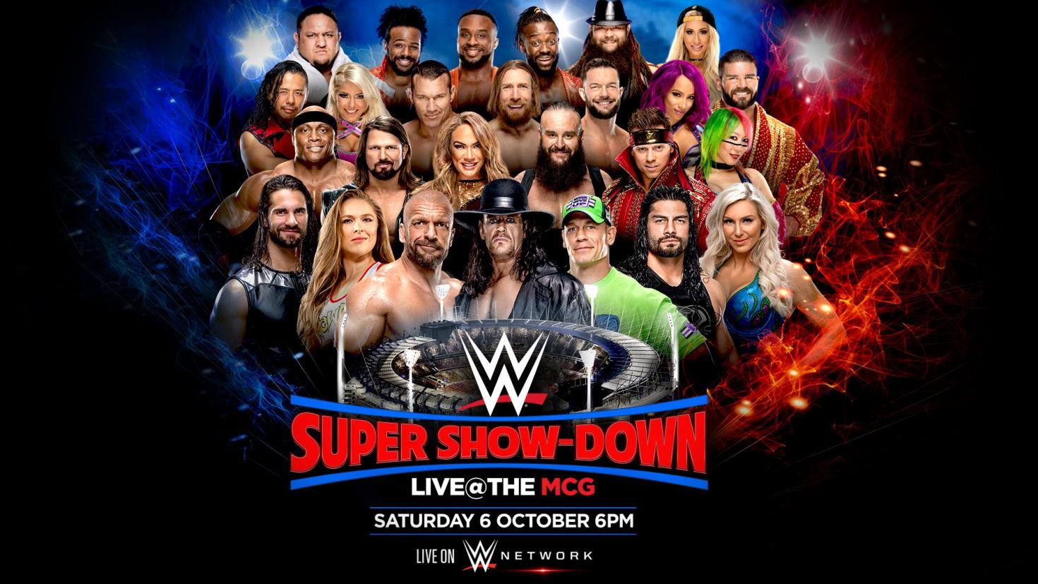 WWE Super Show-Down PPV Announced for MCG in October