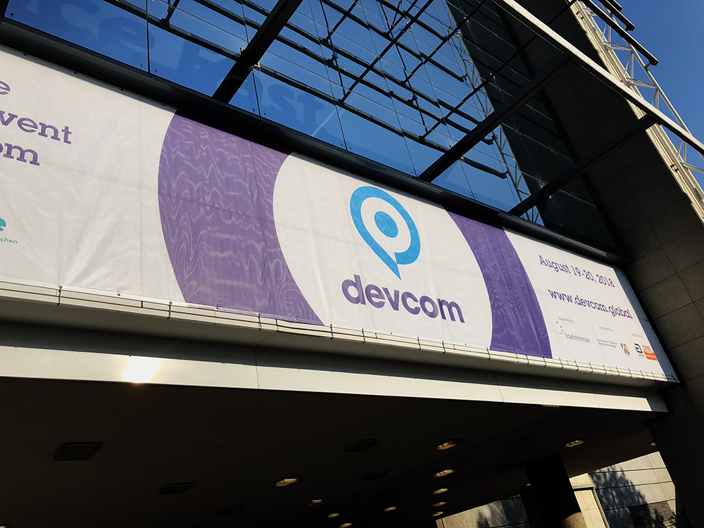 Devcom 2018 Opens with Strong Message "This is not the age of guys like Donald Trump"