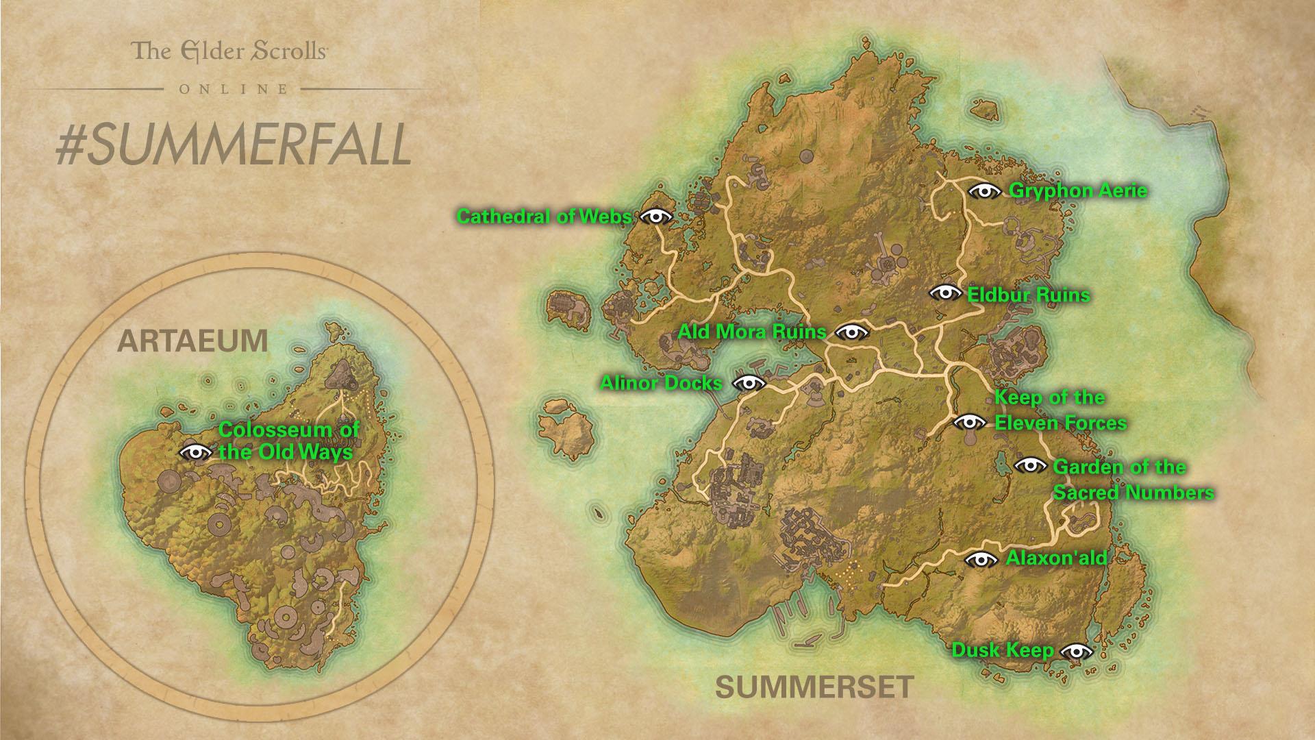 Summerfall Event Map
