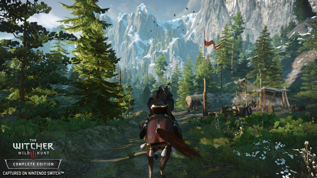 The Witcher III Switch Screenshot