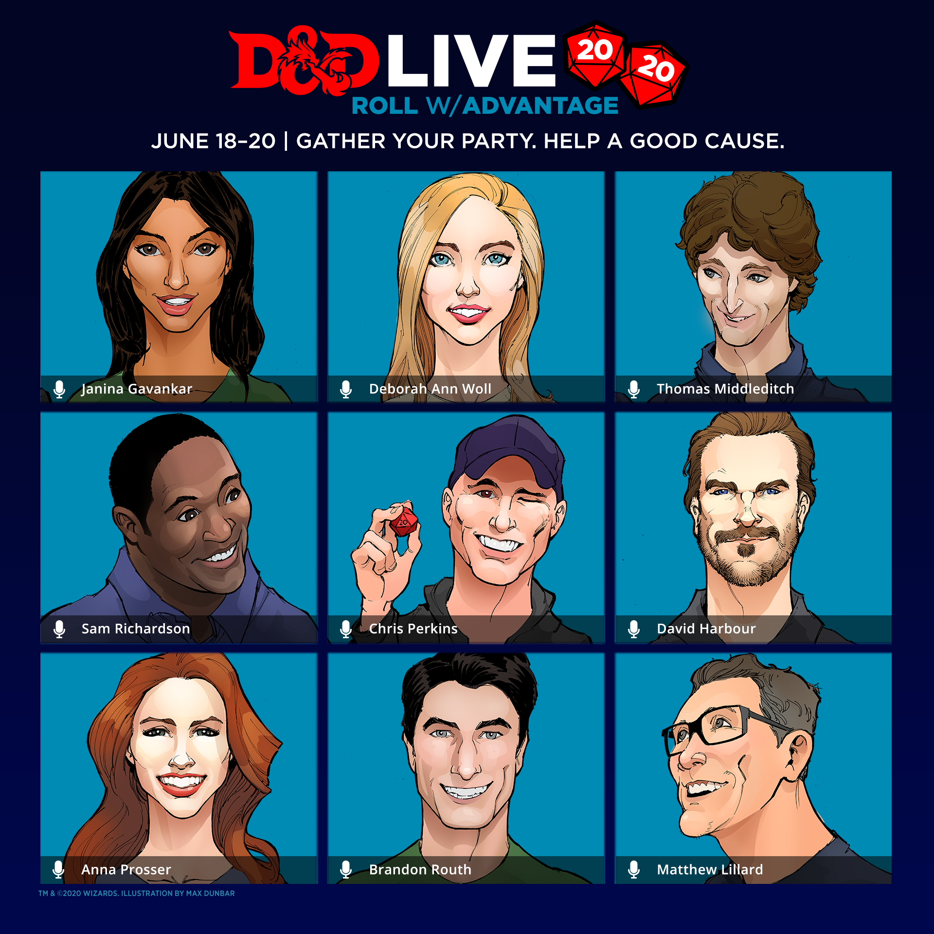 D&D Live 2020 Guests