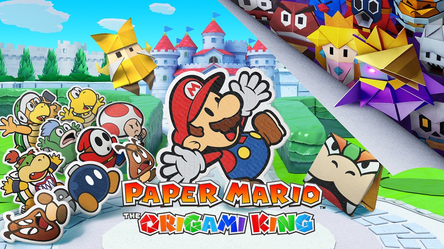 Take a closer look at Paper Mario: The Origami King