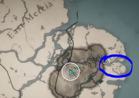 Assassins creed valhalla map icon, never seen this before and its not in  the map legend anyone know what it is? I'm at the point and its 200+ meters  below the ground 