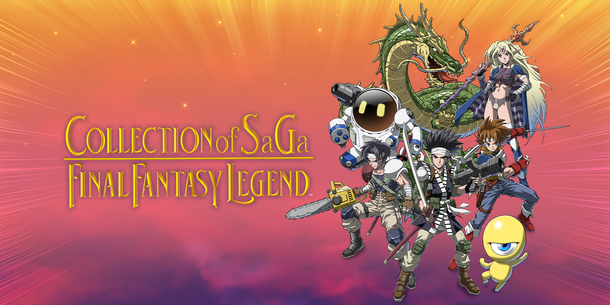 Collection of SaGa FINAL FANTASY LEGEND Announced For Switch
