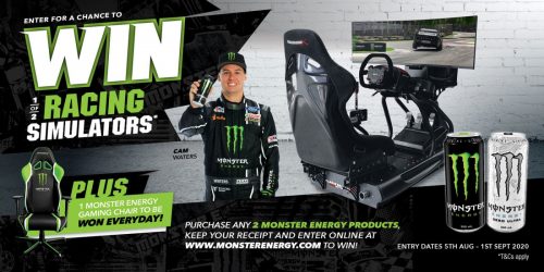 Thumbnail for post Monster Energy Racing Simulator Competition Keeps You Inside