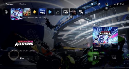 Thumbnail for post Here’s Our First Look At The PS5 UI