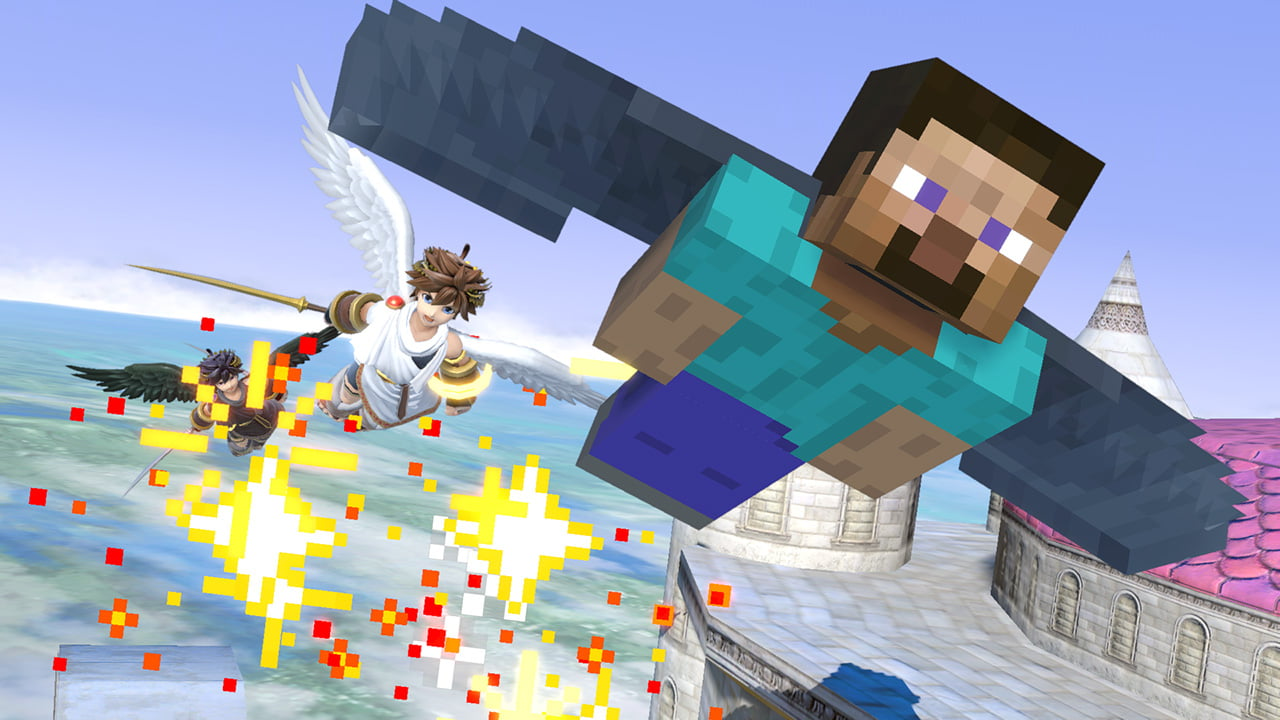 Minecraft Steve Joins The Battle In Super Smash Bros. Ultimate
