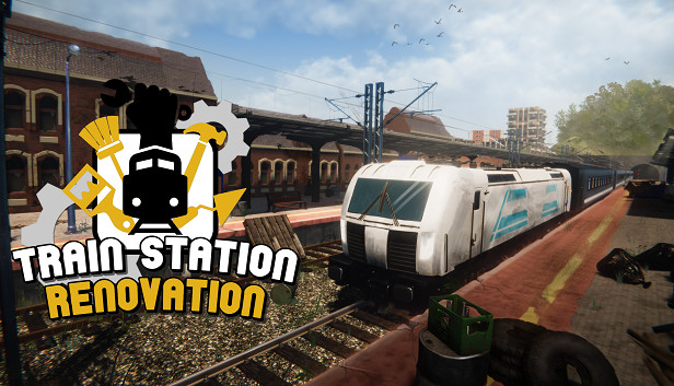 Train Station Renovation Logo