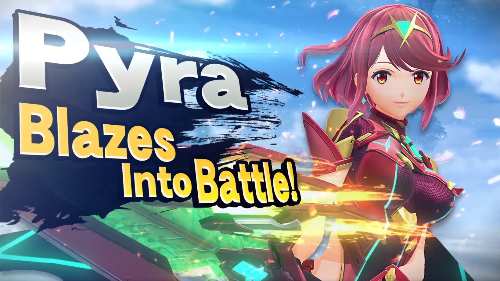 Pyra Blazes Into Super Smash Bros Ultimate
