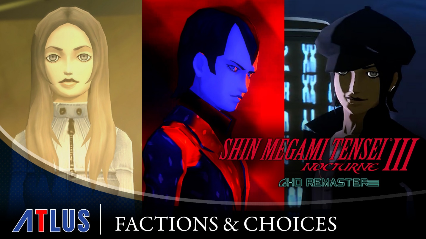 Faction & Choices Trailer Released For SMT III: Nocturne HD Remaster