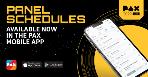Thumbnail for post Panel Schedule for PAX Aus 2022 goes live via app